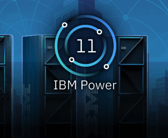 B&A News - B&A e AMM (1080 x 1080 px) (1) Imagem promocional do IBM Power11 destacando seus principais diferenciais: alta disponibilidade com zero downtime, desempenho otimizado para inteligência artificial e bancos de dados, integração com IBM Cloud e multicloud, e eficiência energética com menor consumo e footprint.