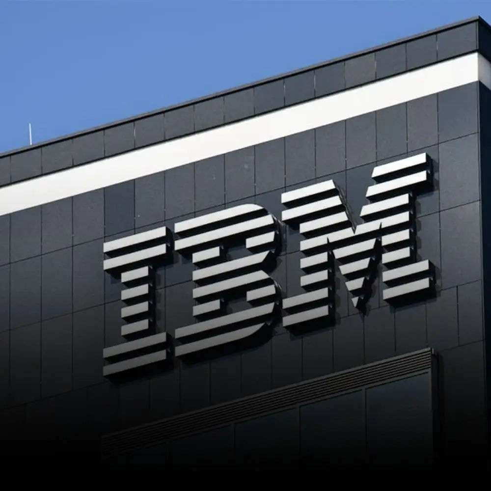 Painel ilustrativo do IBM Data Protect mostrando conceitos de resiliência cibernética, escalabilidade e proteção de dados com backups imutáveis, representado em um design corporativo e tecnológico.