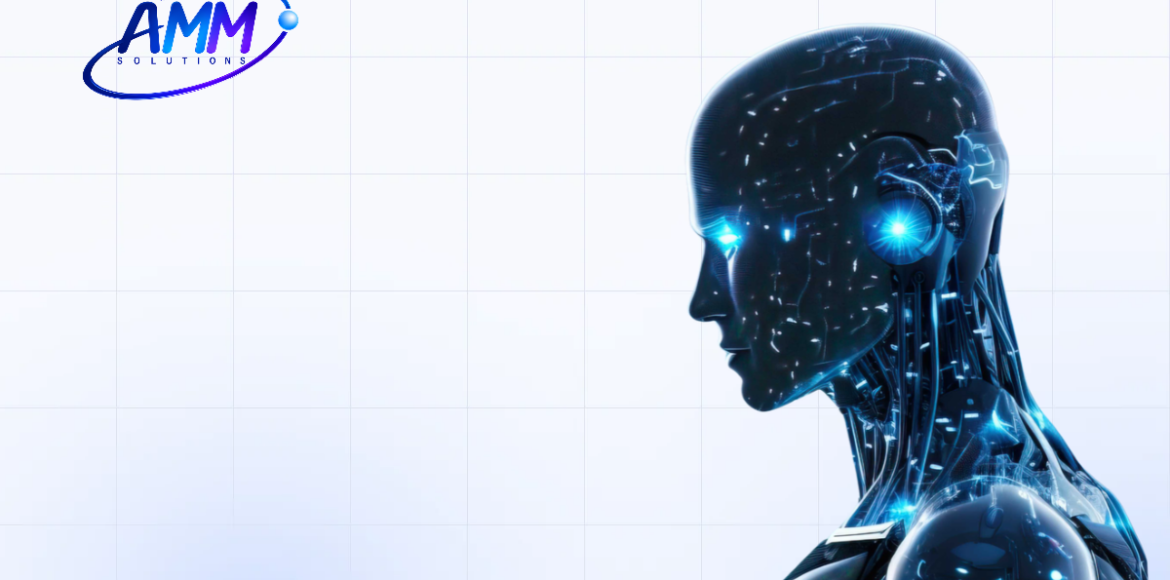 Robô com inteligência artificial representando a segurança de dados e o custo de violação de dados nas empresas